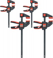 Bessey EZM-EZL-SET 4pc Set Consisting Of 2 x 6\" EZM 15-6 & 2 x 12\" EZL 30-8 Clamps &pound;49.95